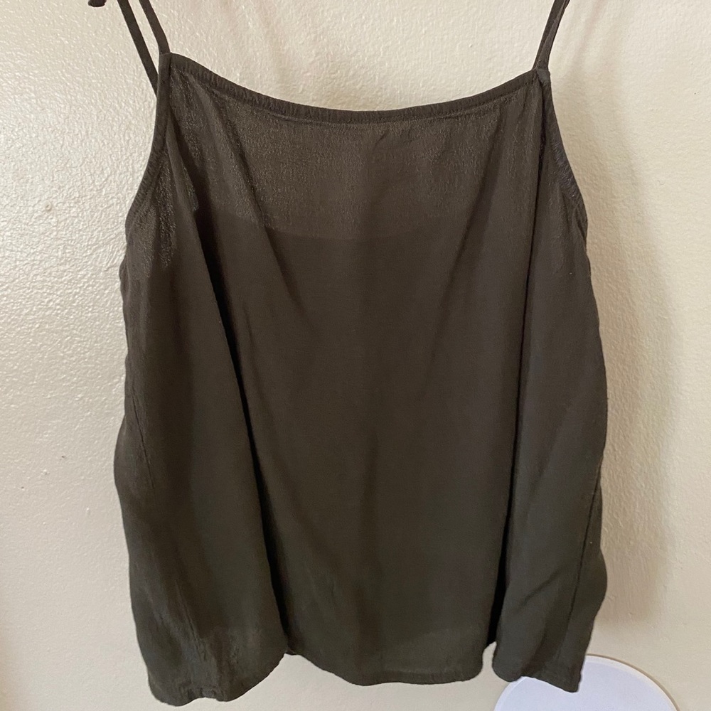 Y2K Crop Tank Olive Green from Forever 21